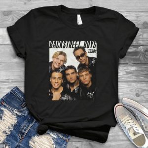 Backstreet Boys 1990s Signatures Of Members Tee - For Fan Lovers Dna World Tour Of Bsb Handmade Shirt
