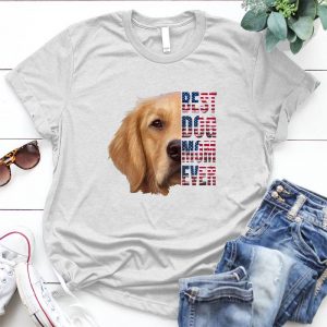 Best Dog Mom Ever Golden Retriever Funny Pet Dog Owner Best Gift For Dog Ower, Dog Image, Family Relationship, Best Mom Dog