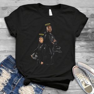 Black Mammba Kobbe Bryyant And Daughter Tee- Rip Kobbe Bryyant 24 Mammba Out And Gigii Bryyant 1978-2020 Handmade Shirt