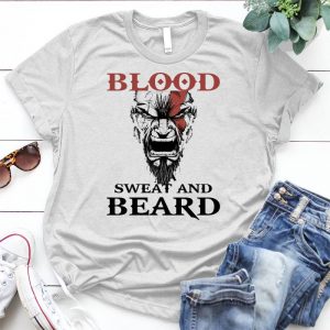 Blood Sweat And Beard Gift For Men Funny Bearded Men, Mustaches Lovers Gift,gift Goal Team, Winener