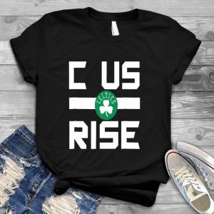 Boston Celtics C Us Rise Shamrock Celtics Nba, St Patriiick Day Rise Boston Basketball Fan, Boston Celtics Youth C Us Rise, Usa Basketball