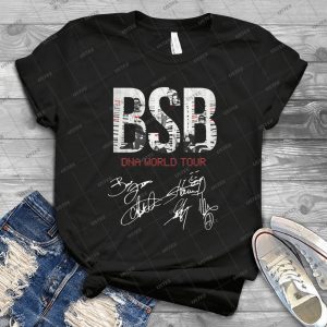 Bsb Backstreet Boys World Tour Signature Music Best Handmade Shirt_023_028
