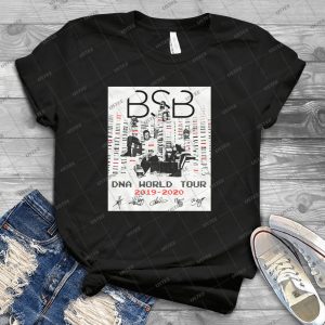 Bsb World Tour 2020 Signatures Shirt – Backstreet Boys Cover Album Men’s Women’s Vintage Handmade Shirt_024_029