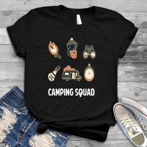 Camping Squad Funny Camping Gift Messing Around And Do Some, Camping, Camping Life Handmade Shirt