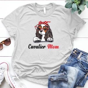 Cavalier Mom Dog Lover Pet, Animal, Puppy, Dog Meme, Funny Dog, Cute Dog, Personalized Quote, Cartoon Dog Graphic