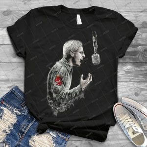 Chester Bennington Rest In Peace 2017 Tee – Thank You For The Memories Chester Bennington The Legend Handmade Shirt