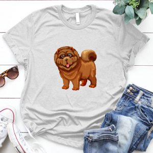 Chow Chow Painting Dog Lover Graphic Pet, Dog Love, Animal, Puppy, Dog Meme, Funny Dog, Cute Dog, Personalized Quote, Cartoon Dog Graphic