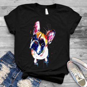 Colorful Bulldog Painting Great Dog Painting Colorful Bulldog, Dog Painting, Beautiful Dog Painting