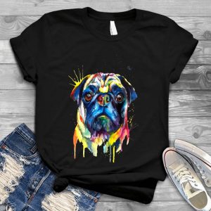 Colorful Pug Pug Image Cute Pug, Nice Dog, Little Dog, Have A Little Pug