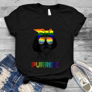 Cool Dog Face Funny Dog Image Purride, Funny Dog, Colorful Dog, Rainbow Dog Lover Gift