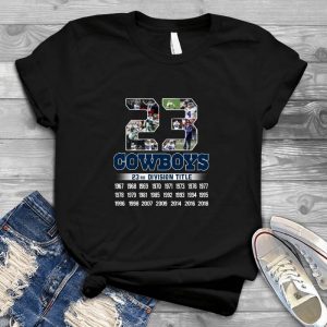 Cowboys 23nd Division Title Anniversary Present Anniversary Present For Cowboys Fan, Titles Dallaas - Cowboys  23 Titles, Most Titles Dallaas - Cowboys  23,