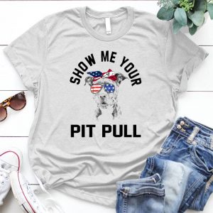 Cute Pit Bull Dog Best Dog Lover Handmade Shirt