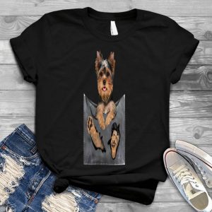Cute Yorkie Pocket Dog Lover Graphic Painting Pet, Dog Love, Animal, Puppy, Dog Meme, Funny Dog, Cute Dog, Personalized Quote