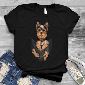 Cute Yorkie Pocket Dog Lover Pet, Animal, Puppy, Dog Meme, Funny Dog, Cute Dog, Cartoon Dog Graphic