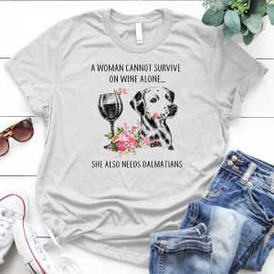 Dalmatian-a Woman Cannot Survive Personalized D Girl Quote, Best Gift For Girl Sunflower Quote, Beautiful Sunflower, Girl Quote, Best Girl Quote, Philadenphia Girls
