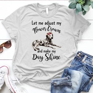 Dalmatian Let Me Adjust My Flower Crown Beautiful Image Dog And Beach, Parisian Pet Lifes A Beach, Pet Lifes A Beach Dog, Parisian Pet Dog Cat Clothes