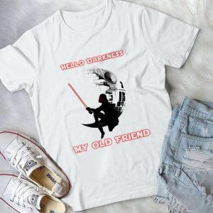 Darth Vader Hello Darkness My Old Friend Star War Trending Handmade Shirt