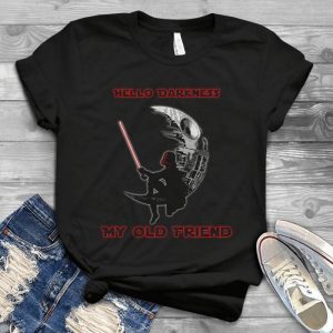 Darth Vader Hello Darkness My Old Friend Star Wars Trending Handmade Shirt