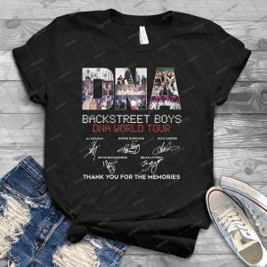 Dna Backstreet Boys Dna World Tour Thank You For The Memories Tee – Backstreet Boys Tour 2020 Members Signatures_046_053