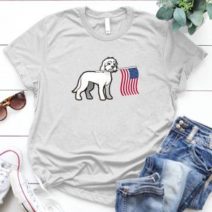 Doodle America Flag A Great Gift For Dog Lovers Gift For Doodle Dog Owner, Doodle Mom , Goldendoodle Gift