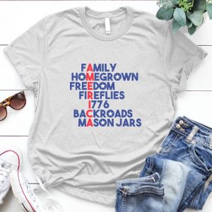 Family Homegrown Freedom Gift For Family Homegrown, Fresh And Local, Family Farming, Home Family