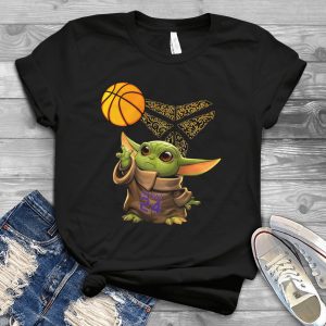 For Baby Yoda Koobe Bryannt 24 Shirt - For Basketball Yoda Baby Tee- Starr Warrs Gifts For Men Women Kids Handmade Shirt_061_068