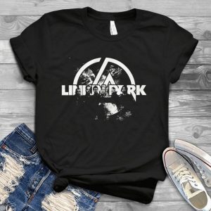 For Likin Park Vintage Logo Style Tee- Rest In Peace Chester Bennington 1976 2017 Handmade Shirt