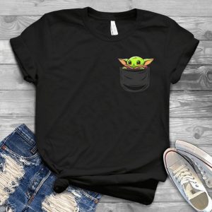 For Pocket Baby Yoda - For Baby Yoda Tshirt - Adopt This Jedii Cute Star Warrs