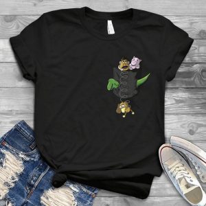 For Pocket Tooy Story Funny Shirt - Toy Pig Dinosaur Story Cute Tee Handmade Shirt