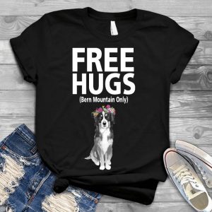 Free Hug - Bern Mountain Family Relationship Dog Quote, Dog Image, Family Quote