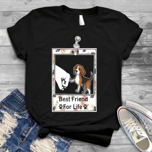 Friendship Touch With Pet Friends Personalized D Line A Cute Puppy, A Memories With Dog, Animal Image