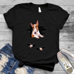 Funny Bull Terrier Pocket Dog Personalized Gift Cute Dog Pocket, Dog Image, Cute Puppy Dog, Small Dog