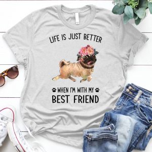Funny Pug Good Personalized D Gift For Pug Lover Pug-best Friend, Cute Dog, Funny Pug