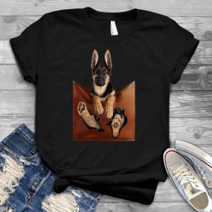 German Shepherd Puppy In Pocket Gift For Dog Owner German Shepherd, Wife Gift, Dog Memorial, Birthday Gift, Wedding Gift, Gift For Dog Owner