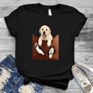 Golden Retriver In Pocket Gift For Dog Owner Golden Retriever , Wife Gift, Dog Memorial, Birthday Gift, Wedding Gift, Gift For Dog Owner