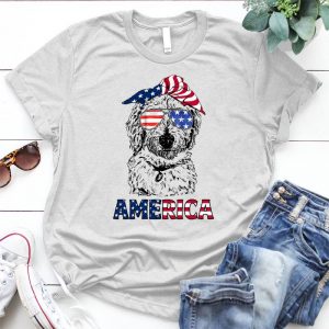 Goldendoodle Puppy America Style Dog Lover Gift Doodle Mom Paw, Doodle Mama, Golden Doodle Gift , Goldendoodle , Christmas Doodle , Doodle Mom