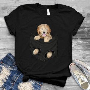 Goldendoodle Puppy In Pocket A Great Present For Dog Lover Doodle Dog, Goldendoodle Puppy, Labradoodle Gift, Bernedoodle Gift