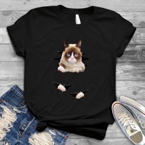 Grumpy Cat In Pocket Cat Lover Gift, Funny Shirt For Women, Cat Lady Gift, Funny Cat