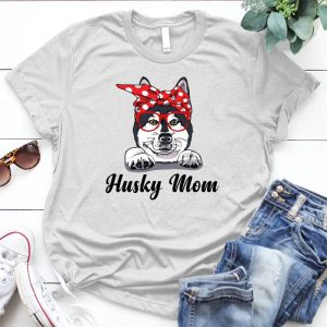 Husky Mom Best Personalized Gift For Husky Husky Is A Mom, Cute Dog, Husky With Funny Style