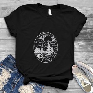 I Hate People I Love Camping Funny Outdoor Sarcastic Perfect Gift For Camping Lovers Camper Gift, Camper, Glamping