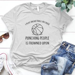 I Play Basketball Because, Basketball Quote Gift For Basketball Fan Best Personalized D Gift For Player, Gift For Basketball Fan, Basketball Fan