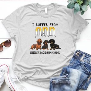 I Suffer From Odd Dog Quote Arts Funny, Weiner Dogs Sausage, Lover Pet