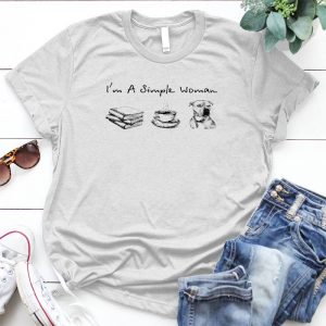 I'm A Simple Woman Woman Quote Simple Woman, Love Book, Love Coffee, Love My Dog