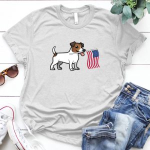 Jack Russell America Usa Flag Dog Lover, Funny Dog The Us Flag Dog , Dog Lover Gift, Jack Russell Dog Owner , Jack Russell Mom, Jack Russel, Jack Russell Gifts