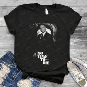 James Bond 007 Daniel Craig No Time To Die Movies Handmade Shirt_10
