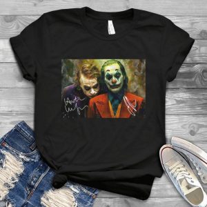 Jokkerrs The Comedian The Gangster Signature Movies Trending Handmade Shirt