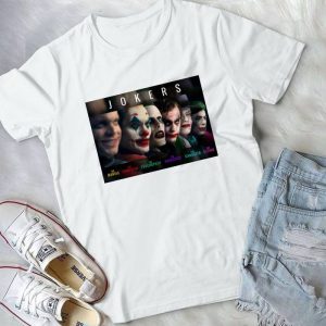 Jokkers - The Maniac The Comedian The Psychopath The Anarchist - The Gangster - The Clown Handmade Shirt