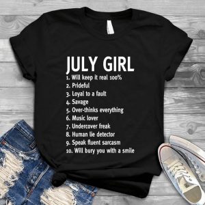 July Girl Traits Gifts For Her Victorian Birth Month, Birthday Gift, Birth Trait, Birthday Lore