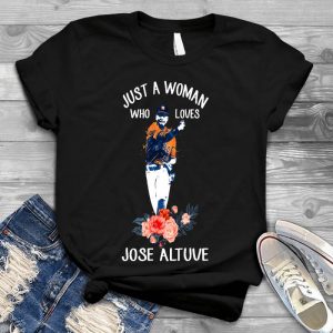 Just A Woman Who Loves Jose Altuve Man Gift Jose Altuve,sports Art, Baseball Poster, Kids Decor