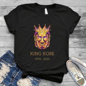 King Kobbe Rest In Peace Kobbe Bryyant Tshirts-kobbe Bryyant Shirt Form Men Kids Handmade Shirt